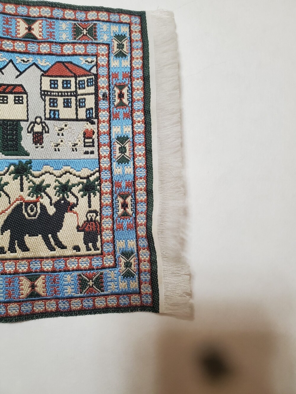 Handwoven Miniature Rug - Picture 2 of 5